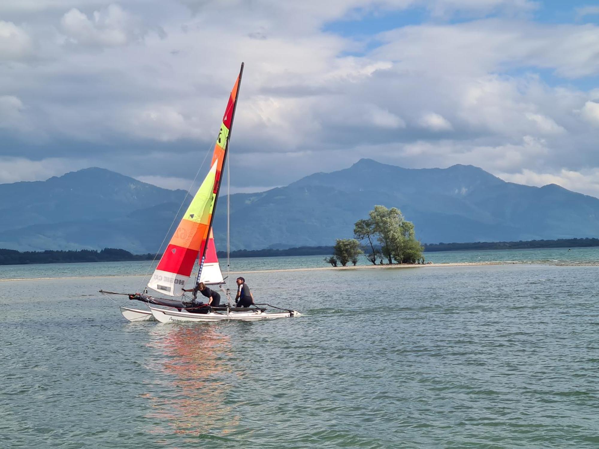 Vintage Studio Am Chiemsee Übersee Buitenkant foto